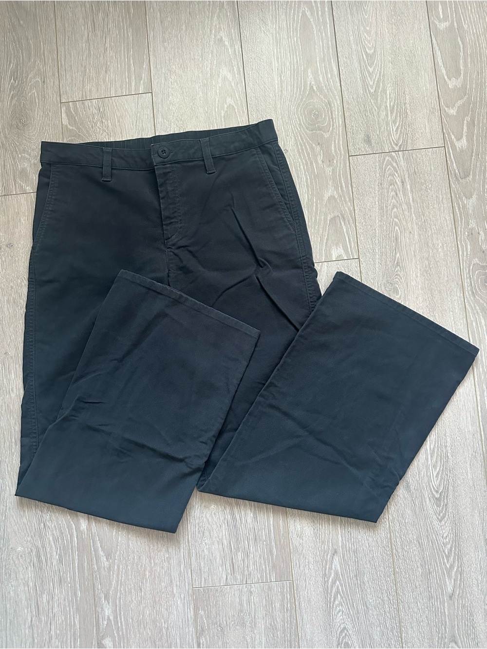 Vuori Women's Telluride Twill Pant VW4367 Relaxed Athleisure Washed Black Sz M
